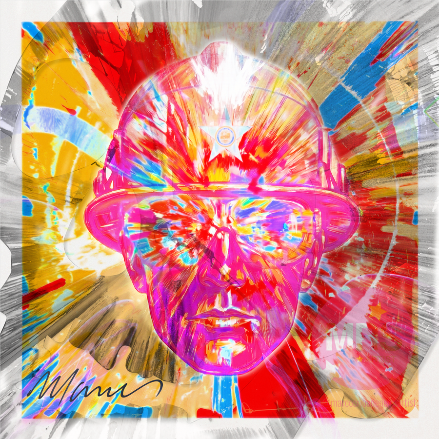 Fine Art Print mixed media · Marcos Ribadeneira · MRS Artist · Houston